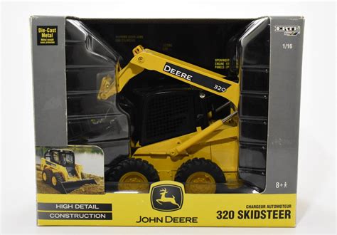 john deere skid steer toy videos|toy skid loader with forks.